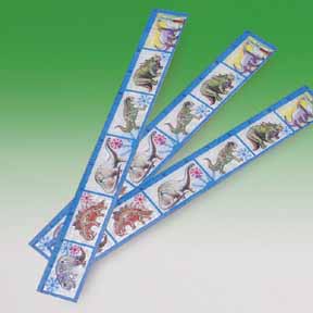 Dinosaurs Rock Party Supply Rulers