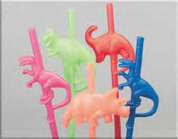 Dinosaurs Rock Party Supply Dino Straw